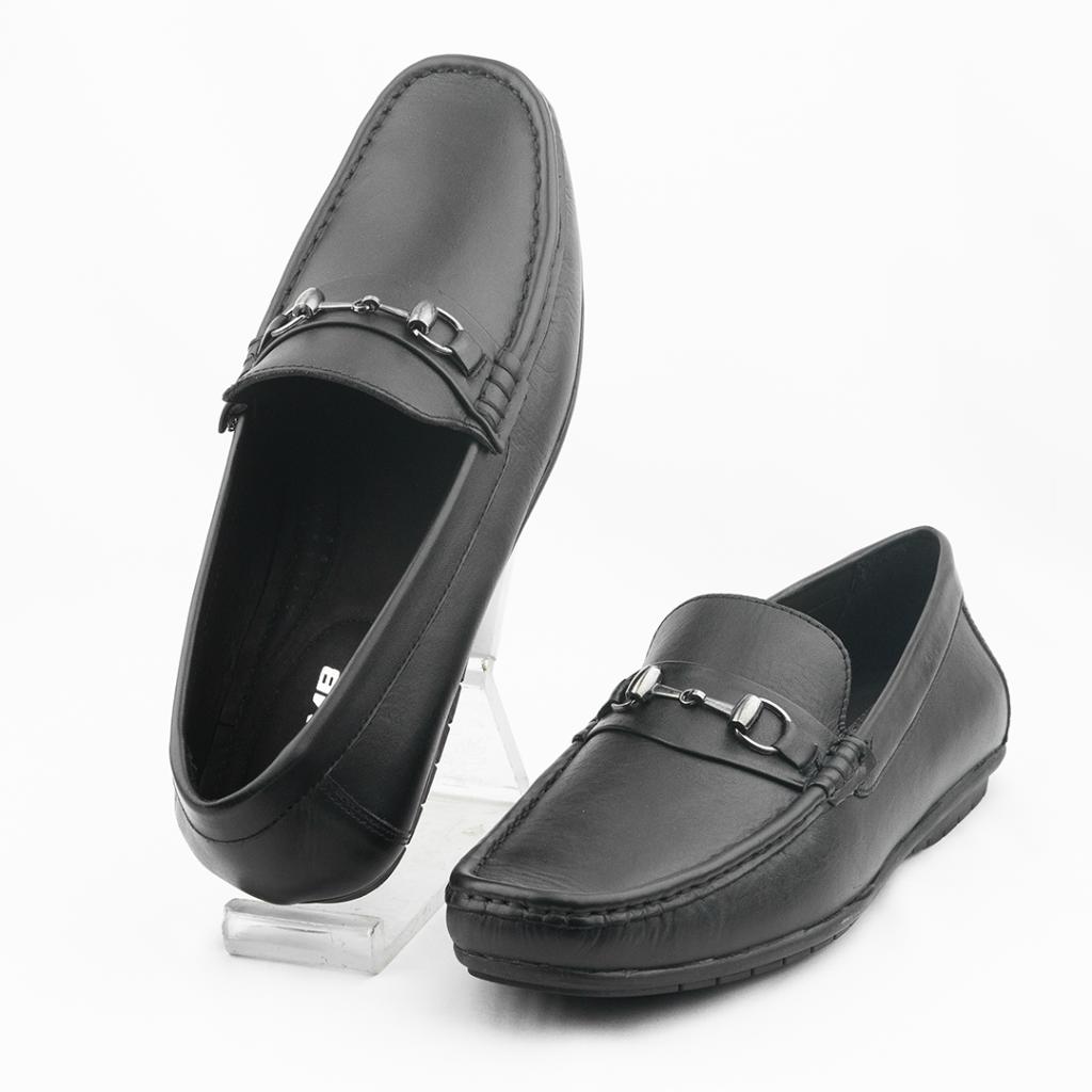 Men's Stylish Moccasin Bruno - Black