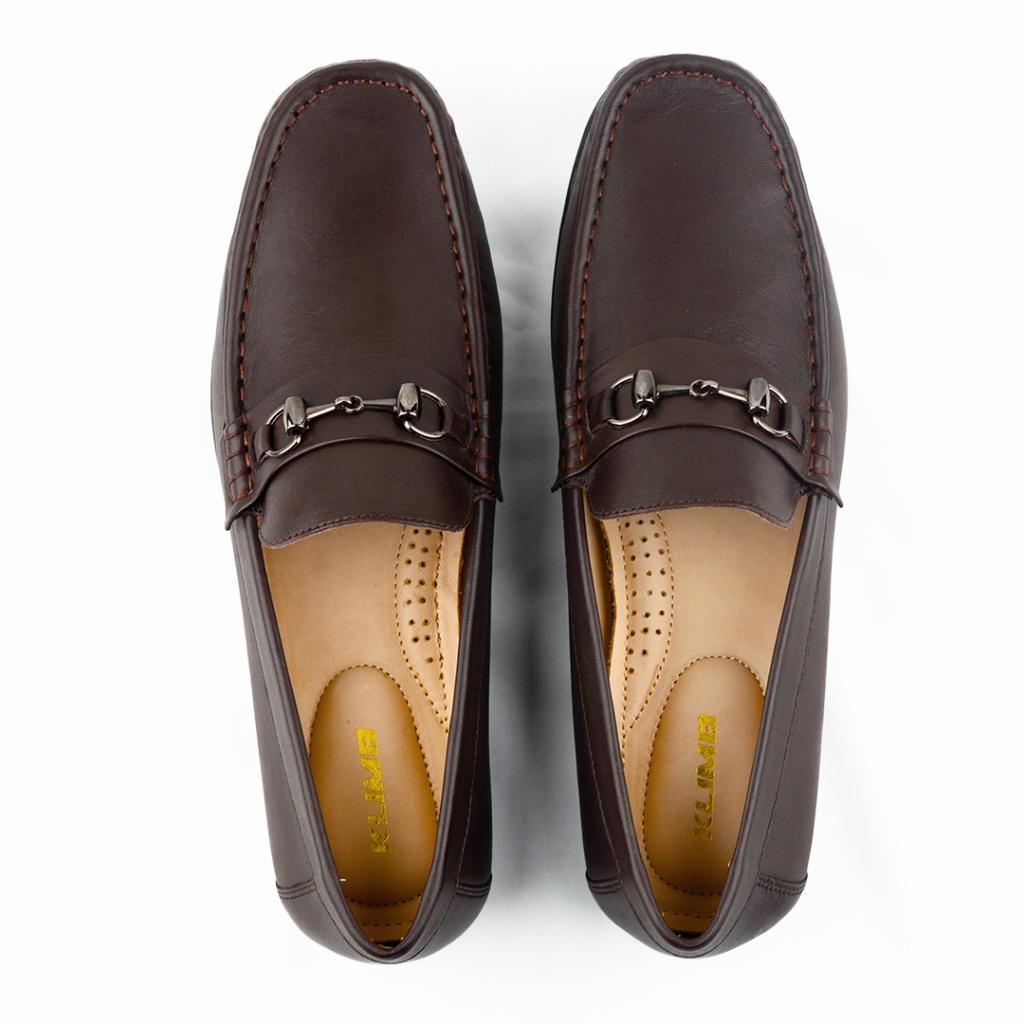 Men's Stylish Moccasin Bruno - Chocolate