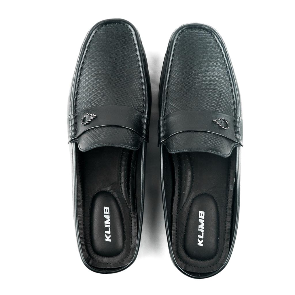 Men's Stylish Half-Shoe Cato- Black