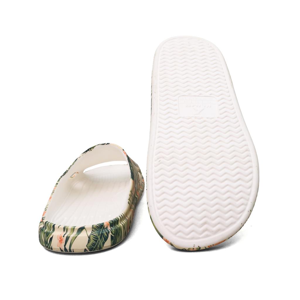 Ultra Soft - Enigma Leaf Print - white