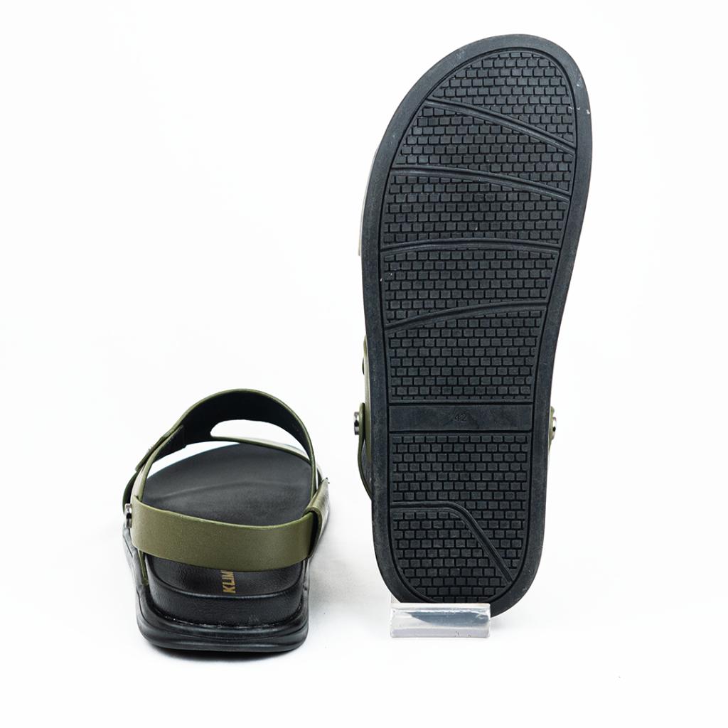 Leonardo Mens sandal - Olive