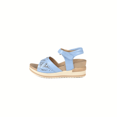 Juniper Kids Belt Sandal - Sky Blue