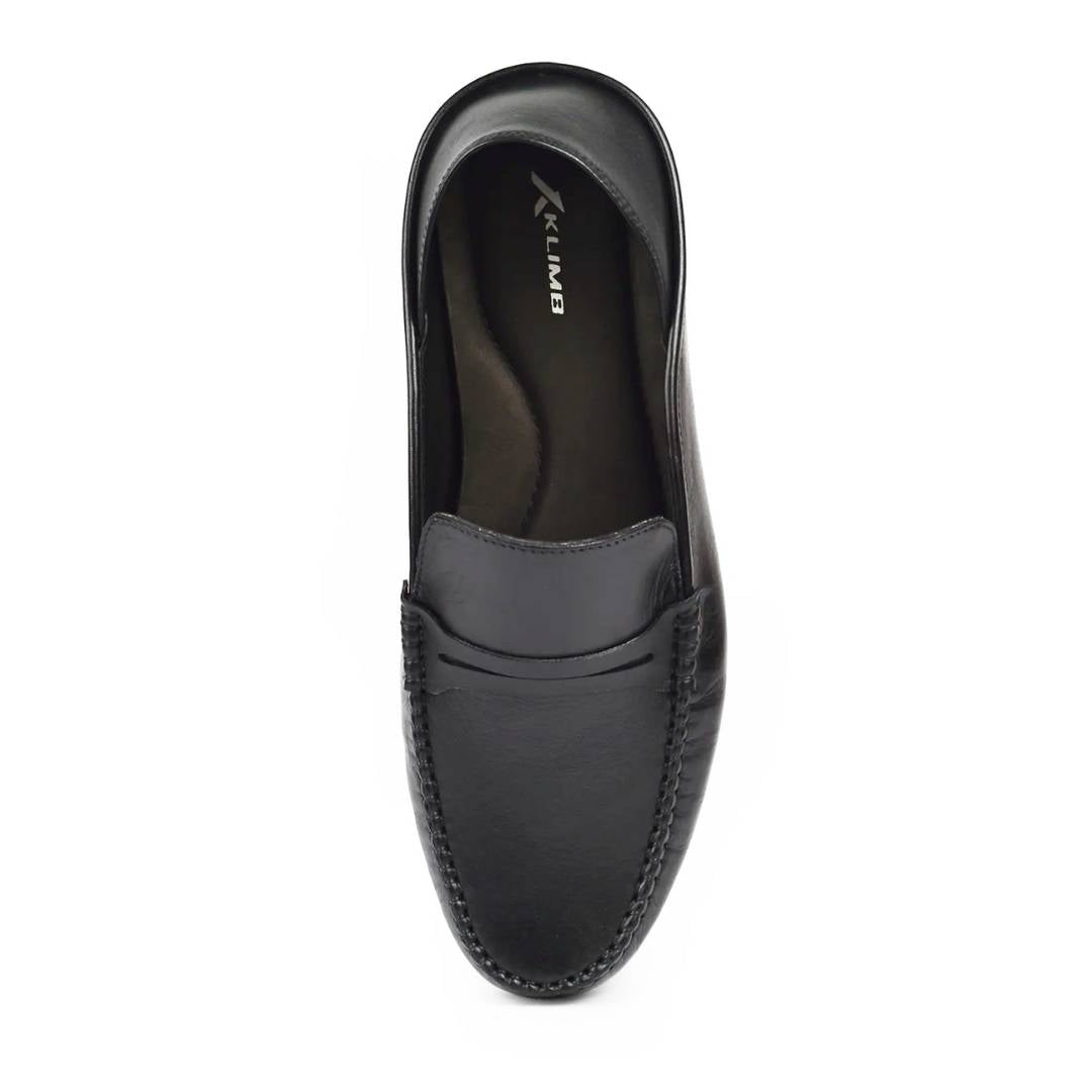 Milan Men's Casual Soft Moccasins - Black