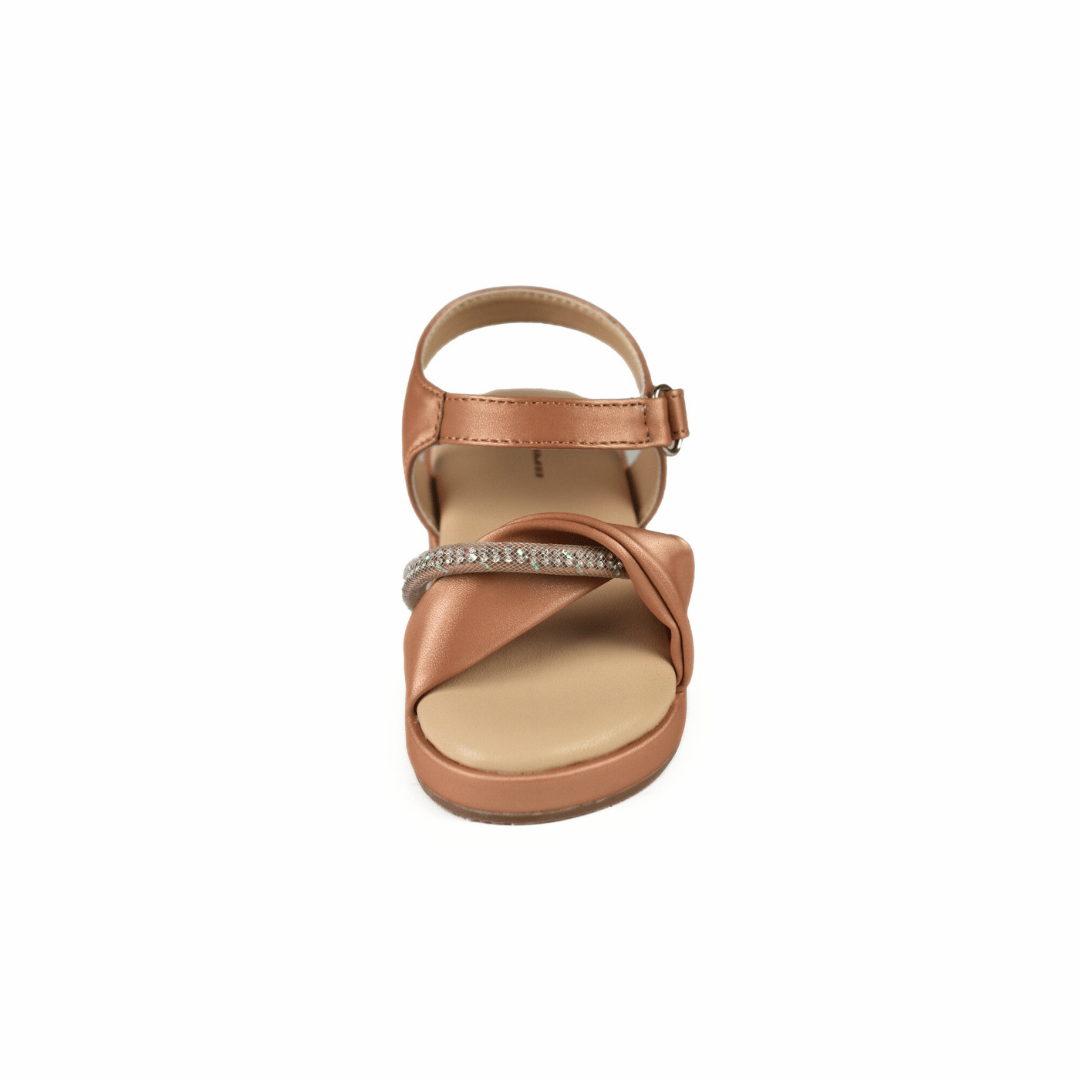 Liliana Kids Belt Sandal - Light Brown
