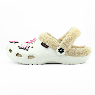 Ready Twist Winter Klogs - 13A White