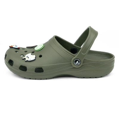 Ready Twist Klimb Klogs - Army Green