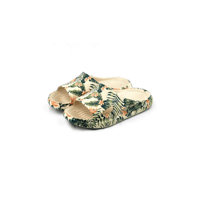 Ultra Soft - Enigma Leaf Print - Beige