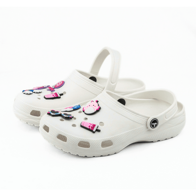 Ready Twist Klimb Klogs - 13A White