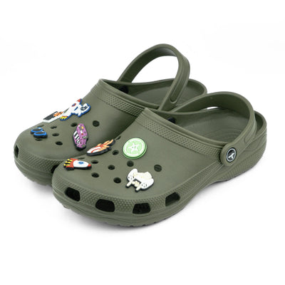 Ready Twist Klimb Klogs - Army Green