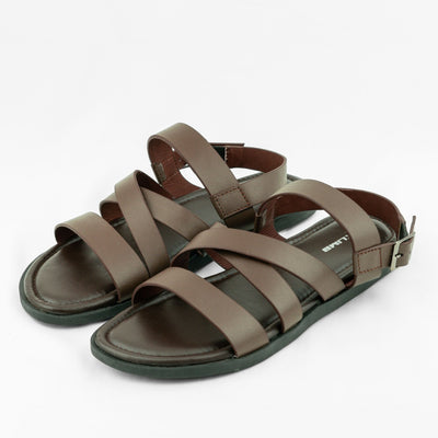 Denver  Men’s  Sandal - Dark Brown