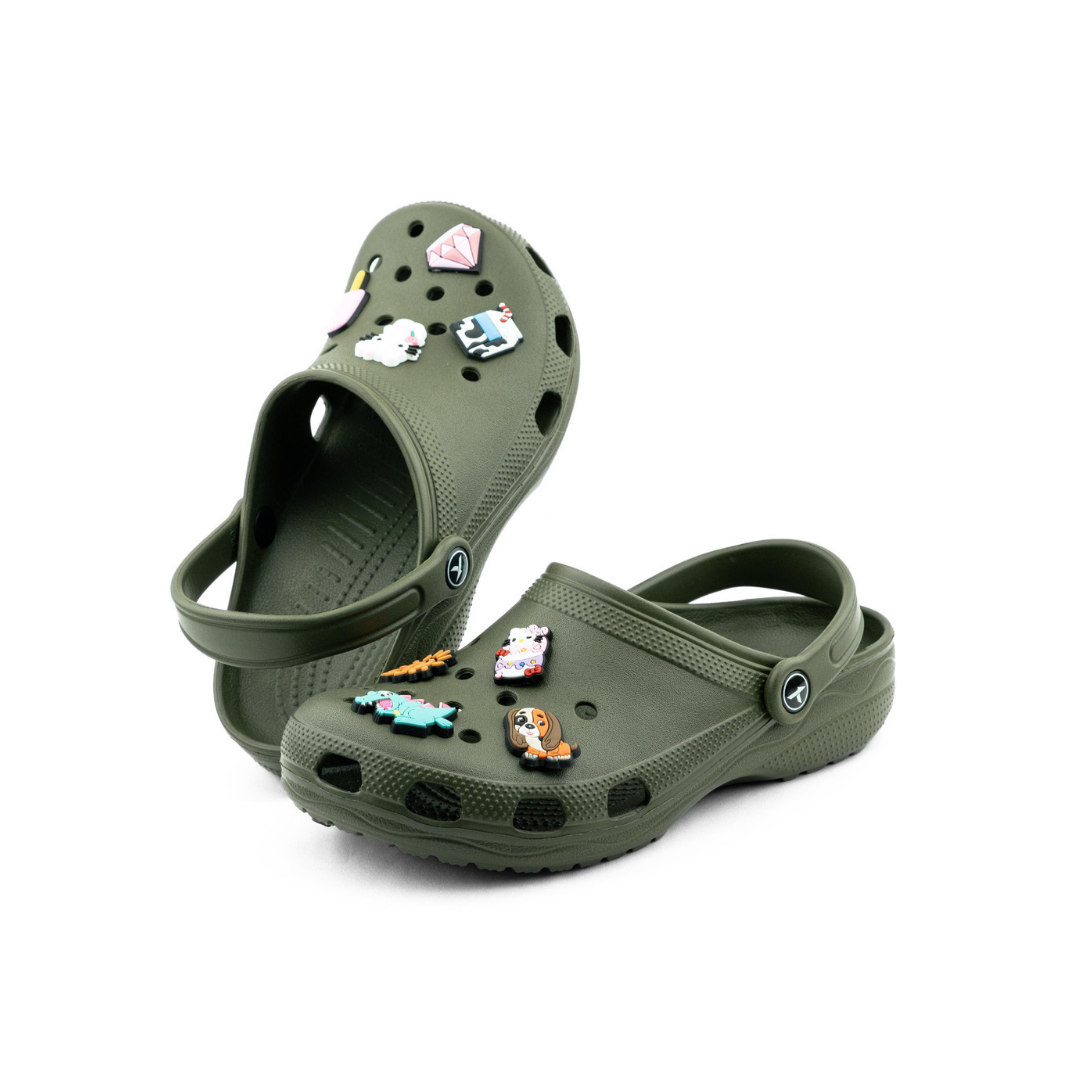 Ready Twist Klogs - Army Green