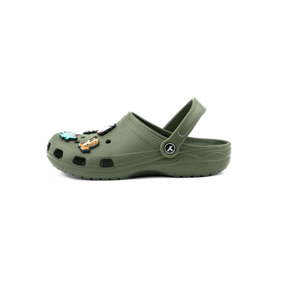Ready Twist Klogs- Army Green
