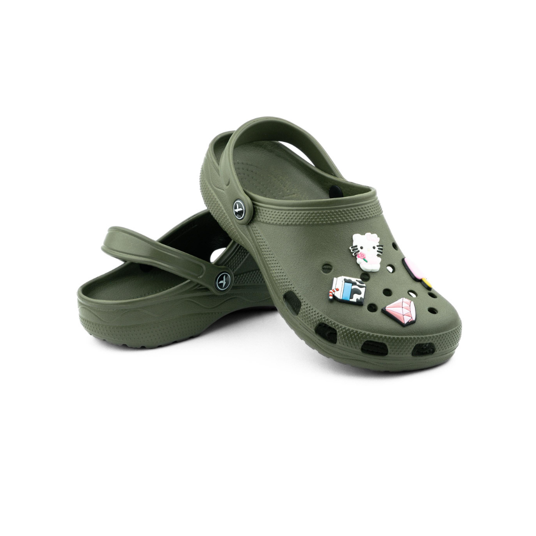 Ready Twist Klogs - Army Green