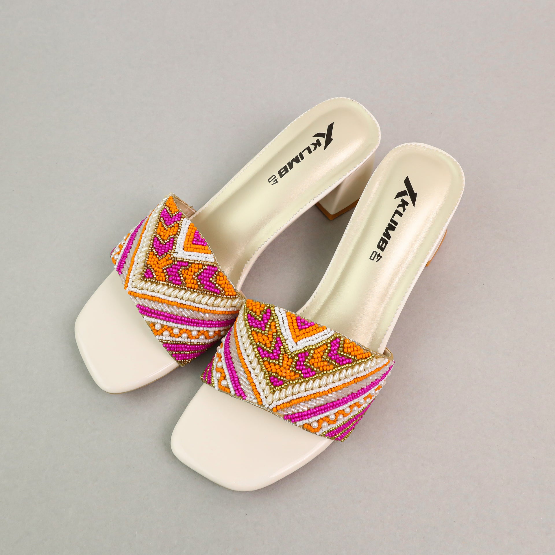 Dazzle Ladies Block Heel