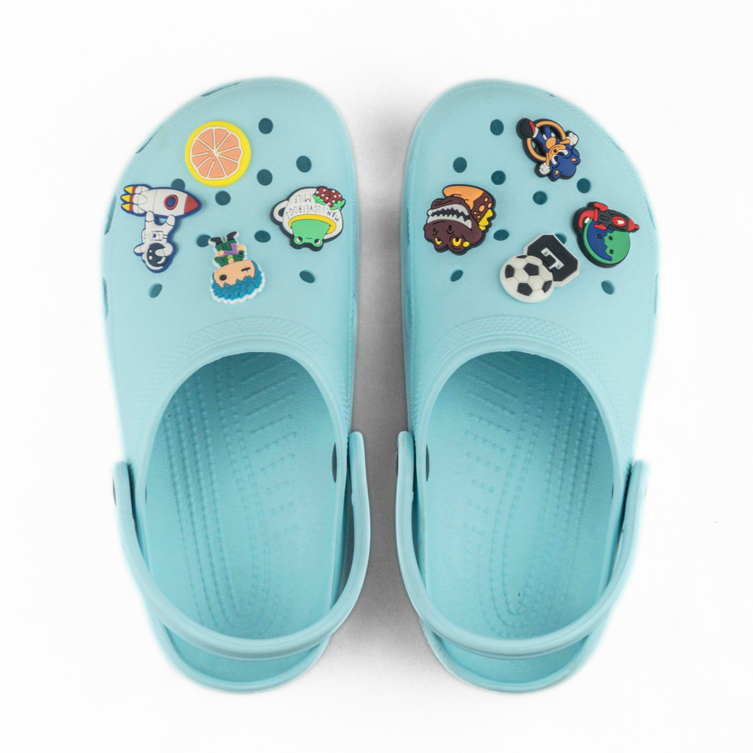 Ready Twist Klimb Klogs - Teal Blue