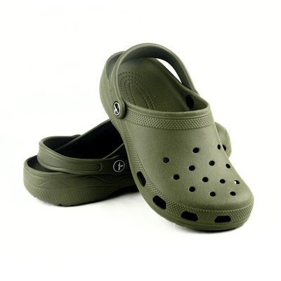 Klimb Klogs - Army Green
