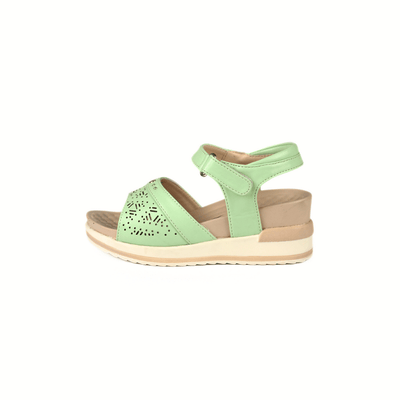 Juniper Kids Belt Sandal - Light Green