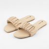 Lina Ladies Flat Sandal- Off-White