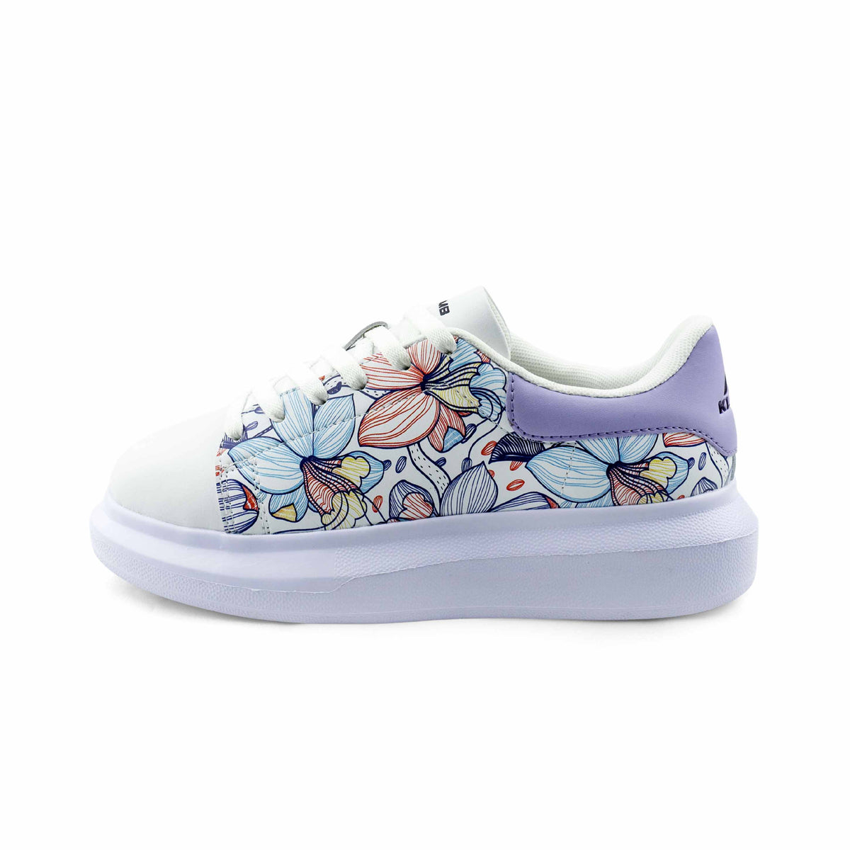 Women's Sneaker Parl White - White&Sky Blue