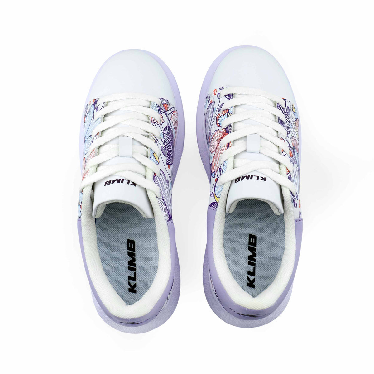 Women's Sneaker Parl White - White&Sky Blue