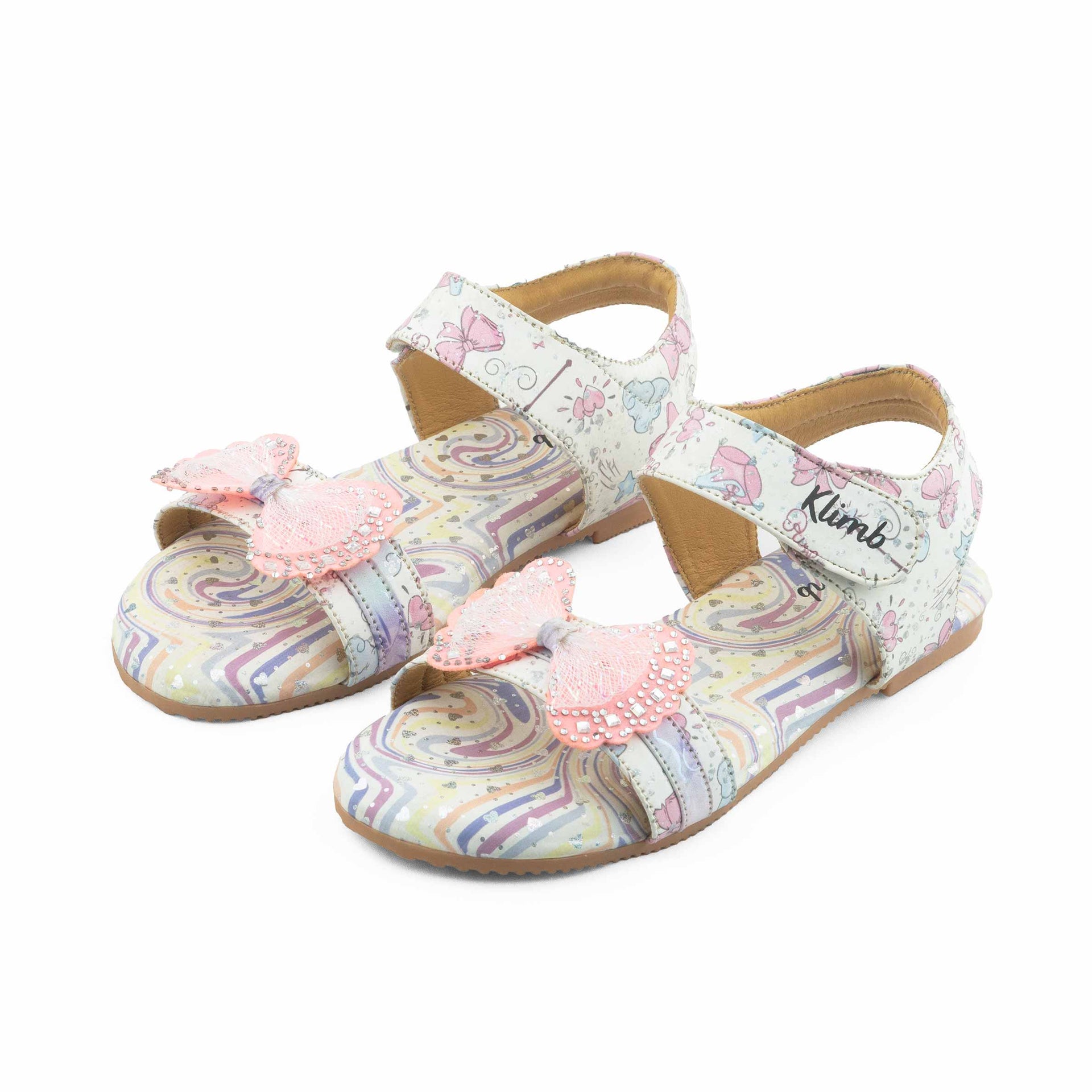 Barnes Kids Belt Sandal - pink