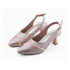 Yuki Ladies Mule Block Heel - Rose Gold