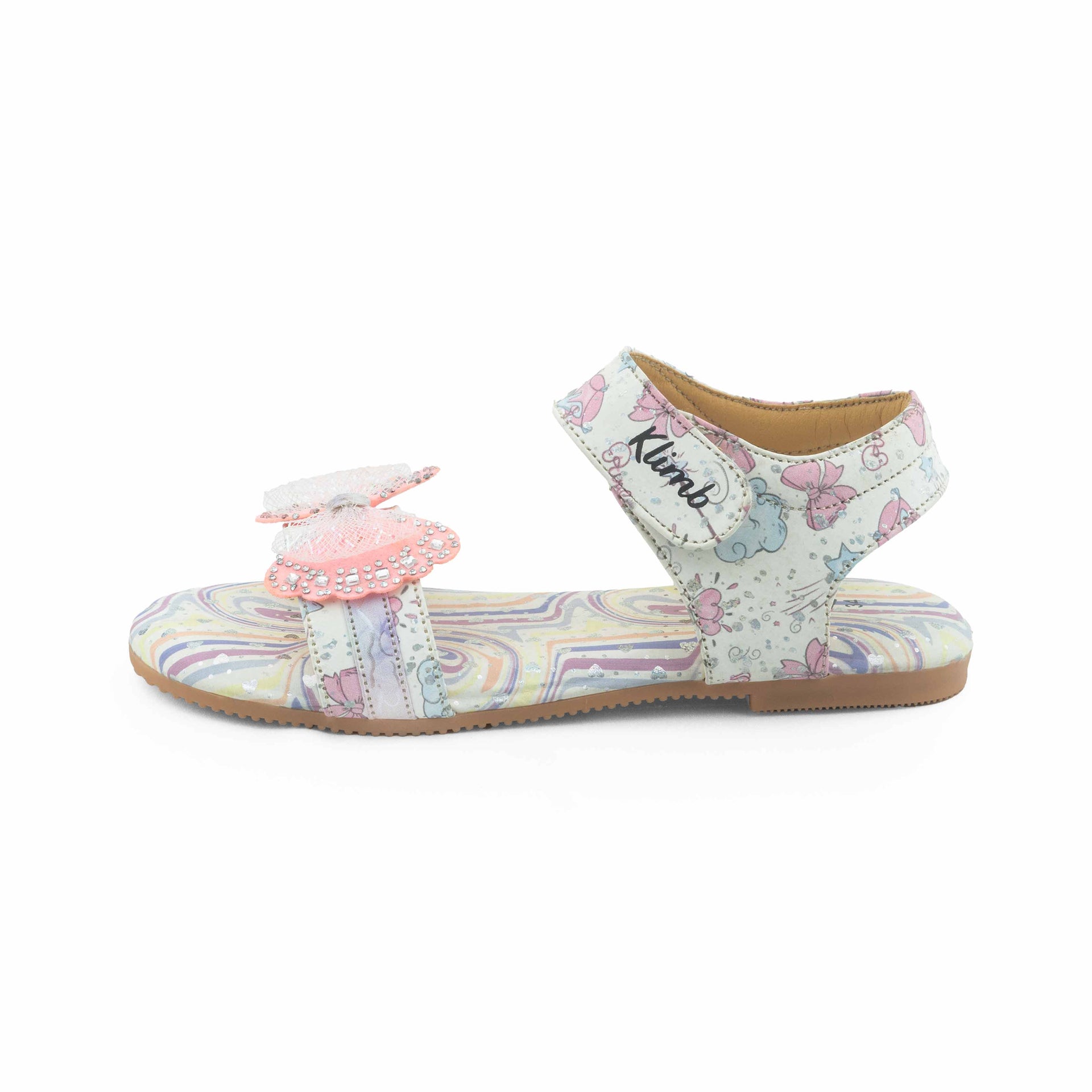 Barnes Kids Belt Sandal - pink