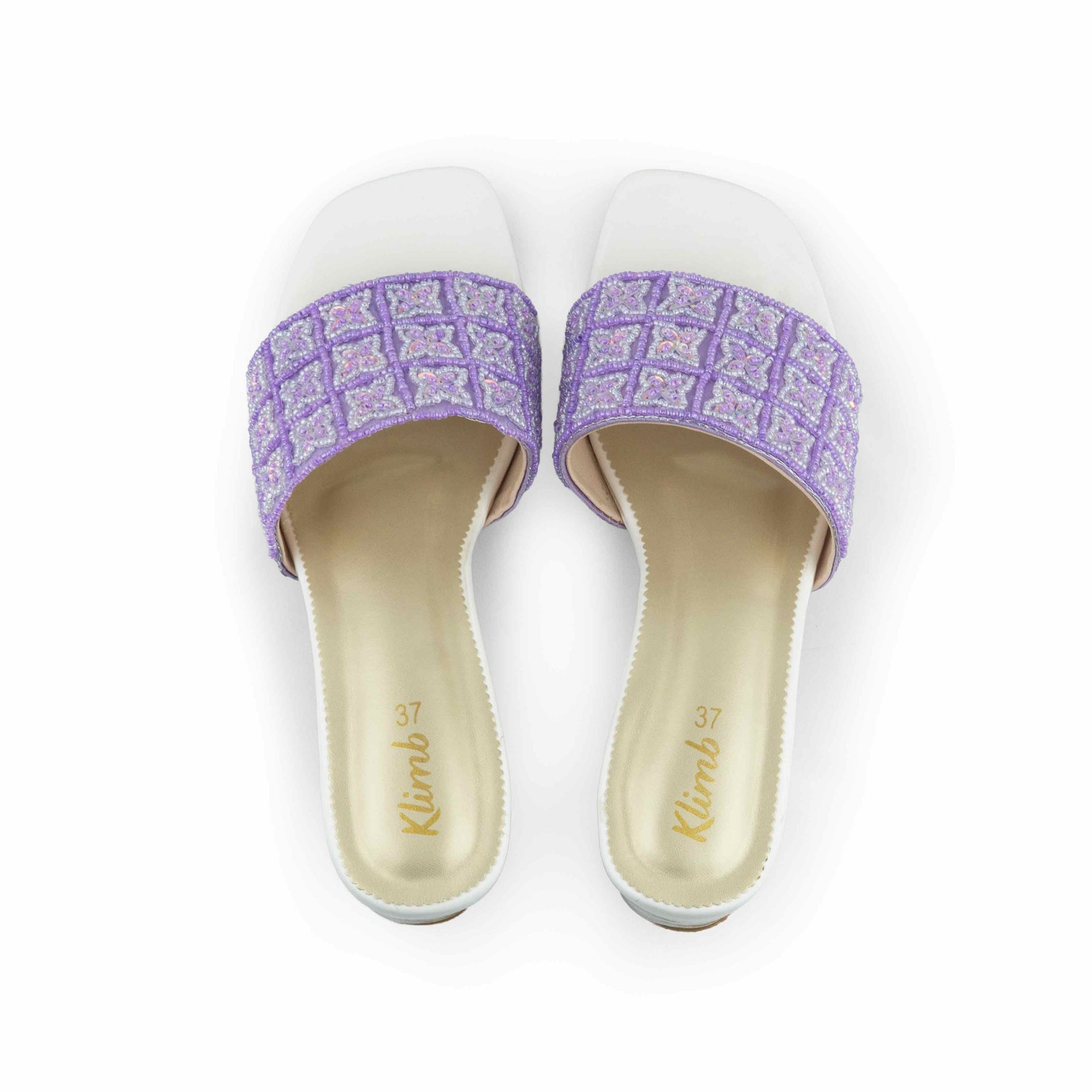 Helen Ladies Block Heel - Violet