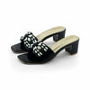 Freda Ladies Block Heel - Black