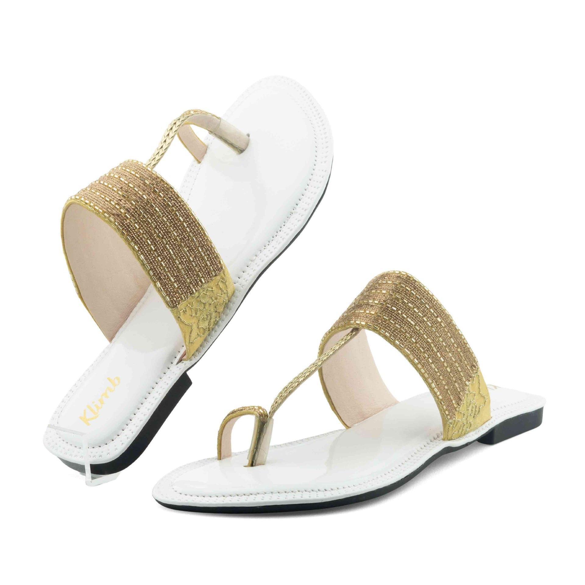 Carol Ladies Sandal- Golden