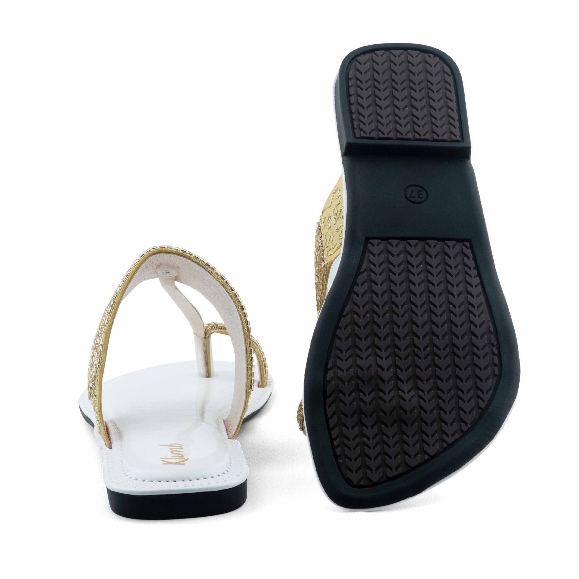 Carol Ladies Sandal- Golden