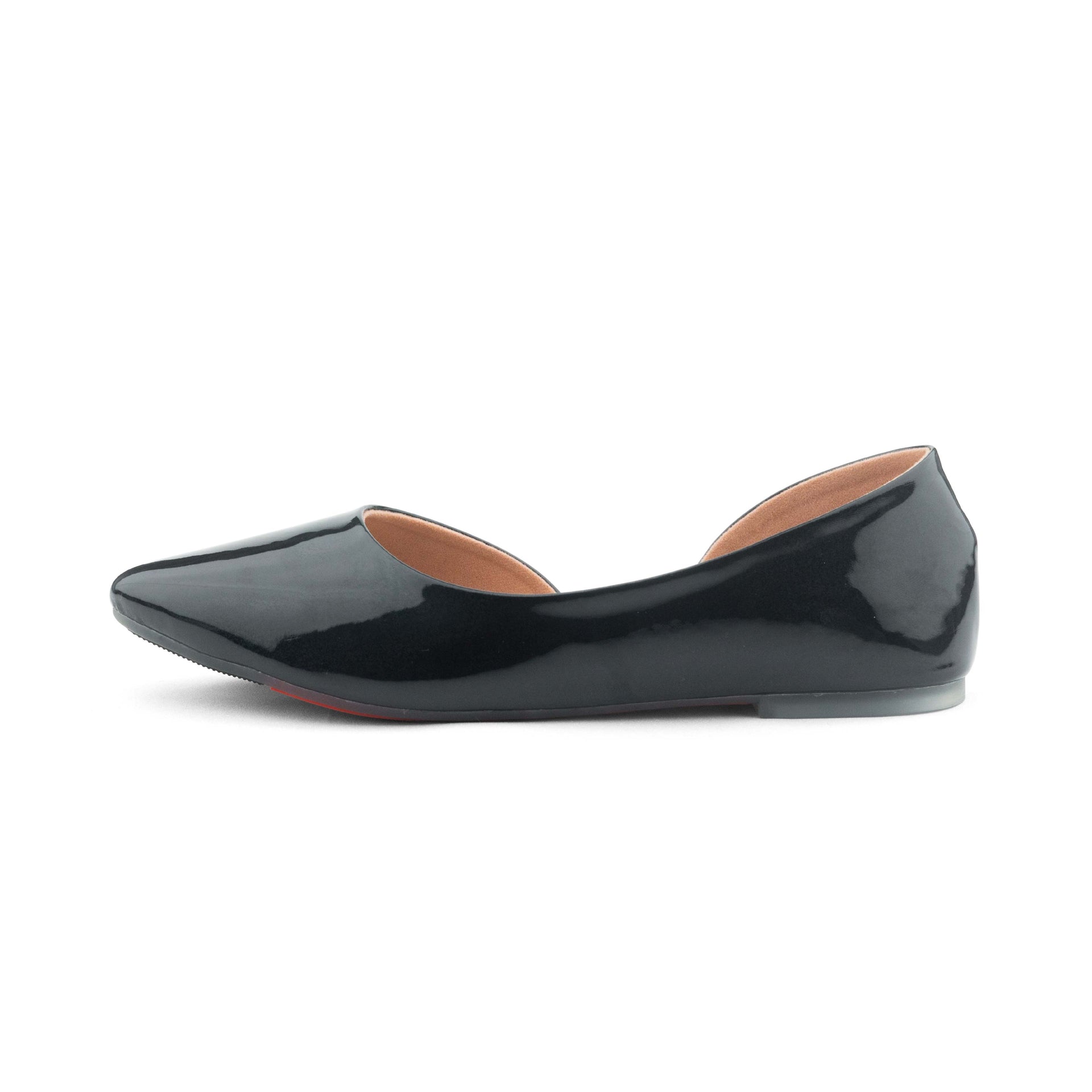 Evo Pumpy Flat Shoe- Black Glocy