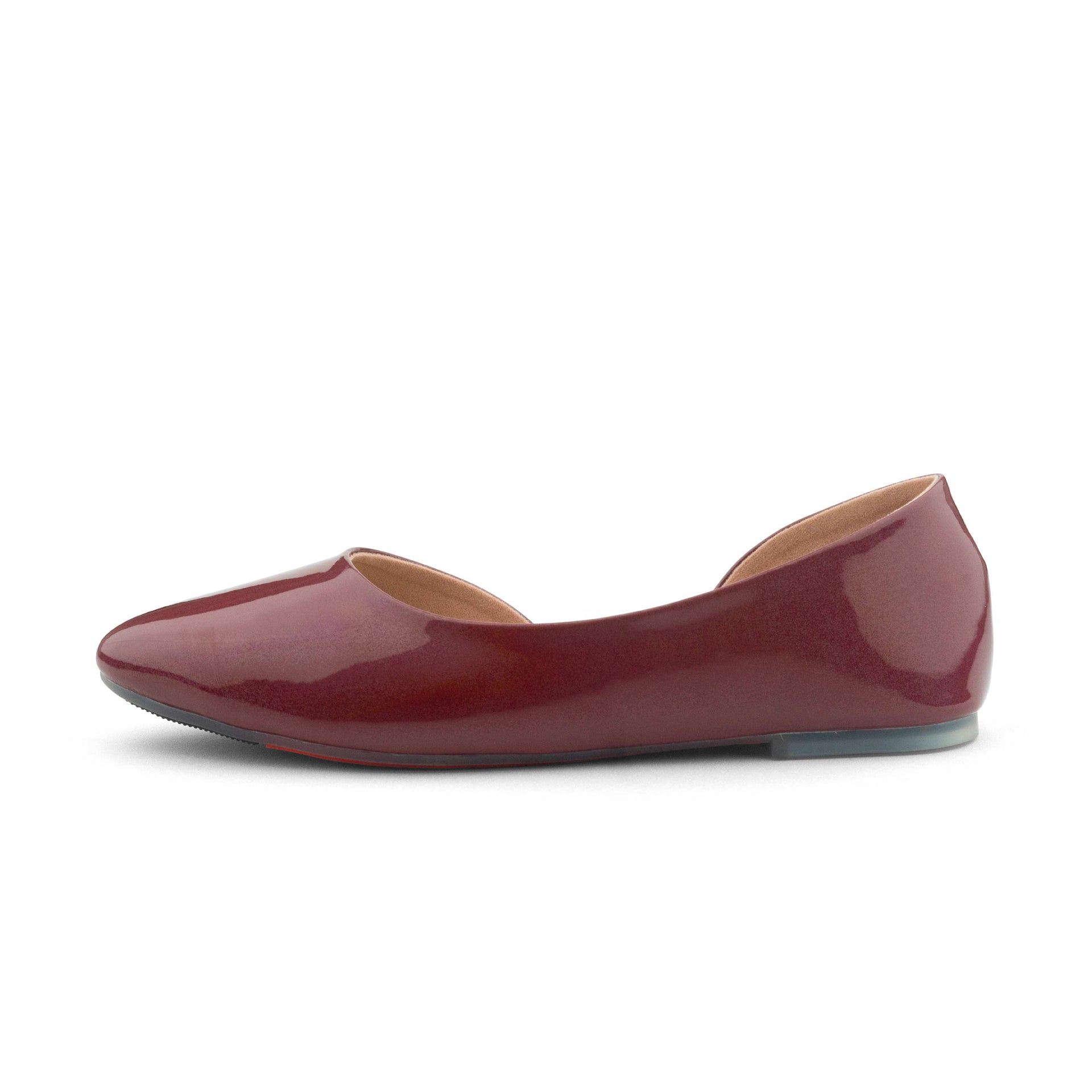 Evo Pumpy Flat Shoe- Red Glocy
