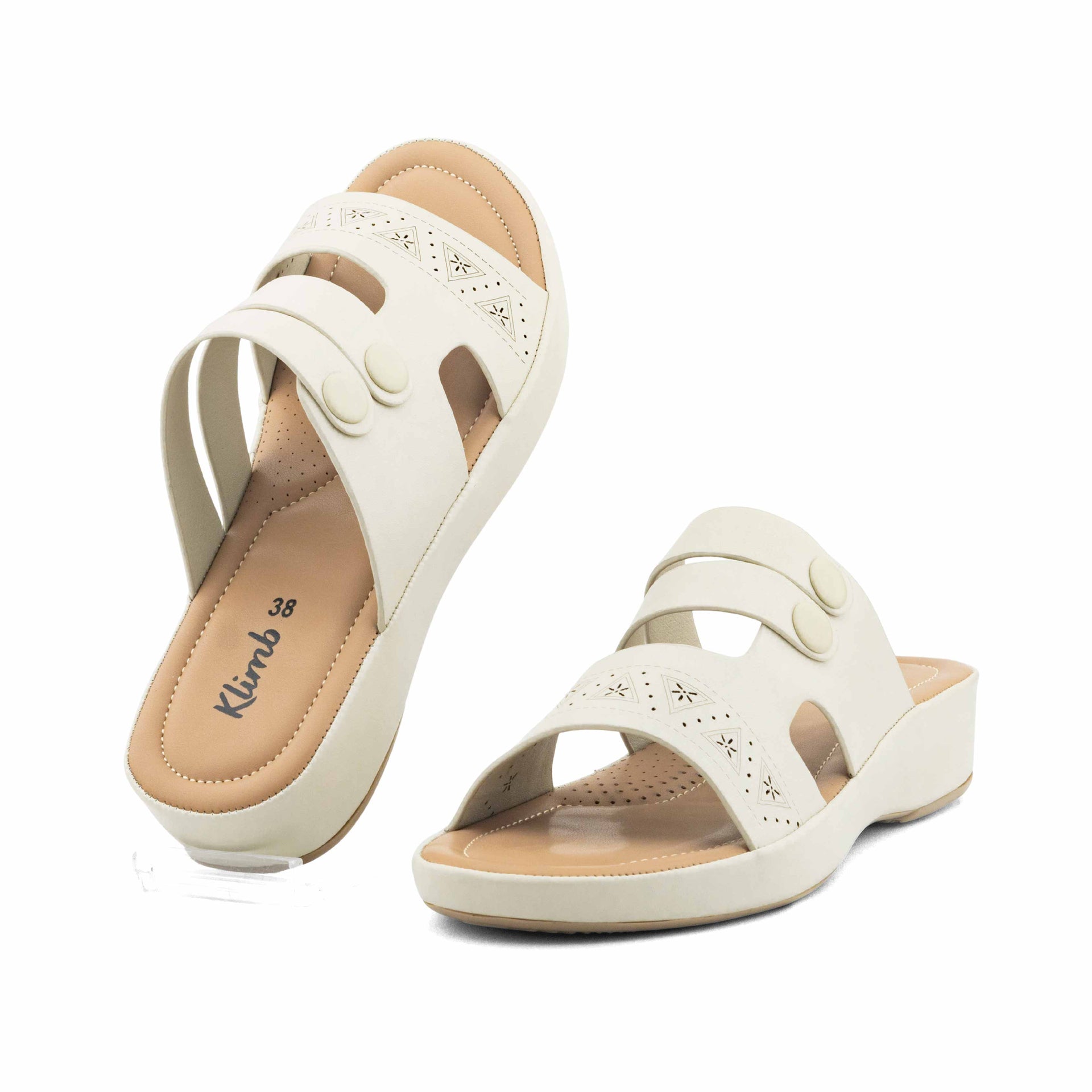 Nexa Ladies Mule Mid Heel- Pest