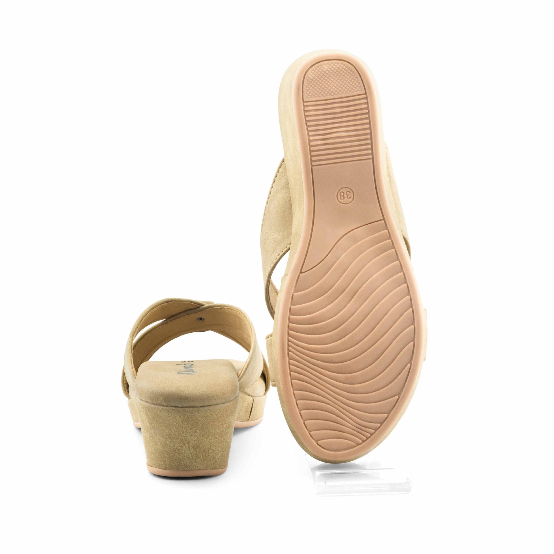 Zenith Ladies Mid Heel- Rose Gold