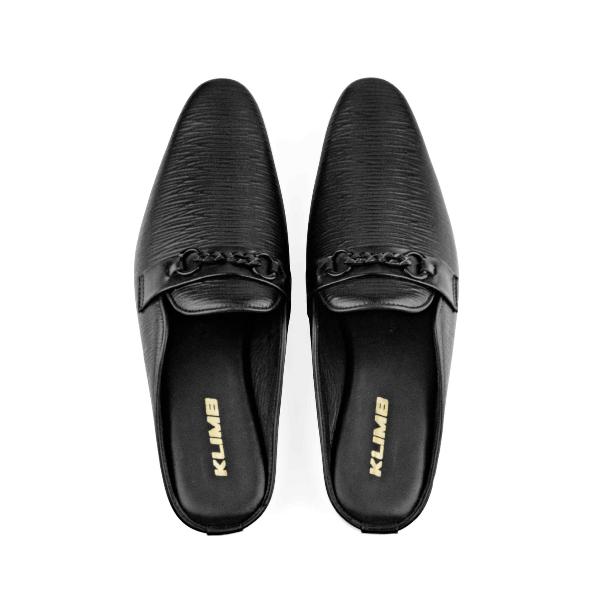 Harlow Men's Gents Half  Shoe - Black