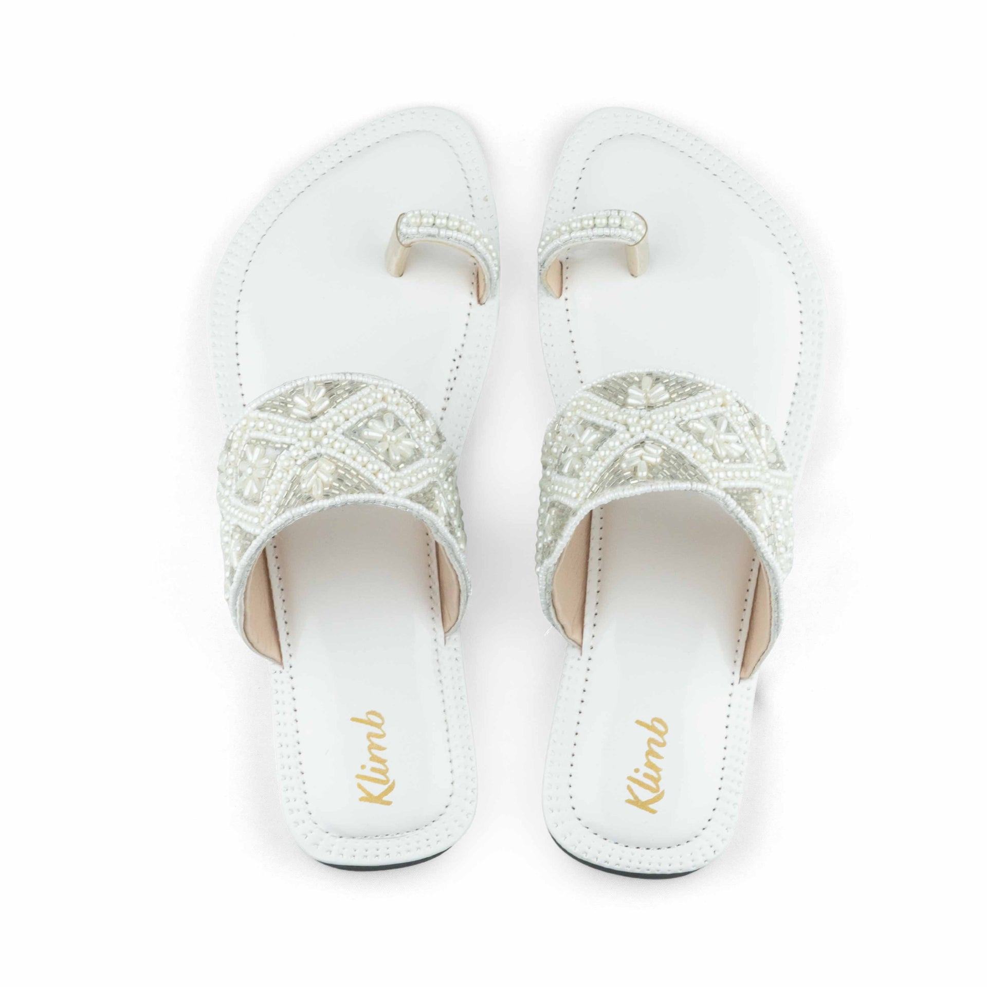Zoe Ladies Flat Sandal - Beige