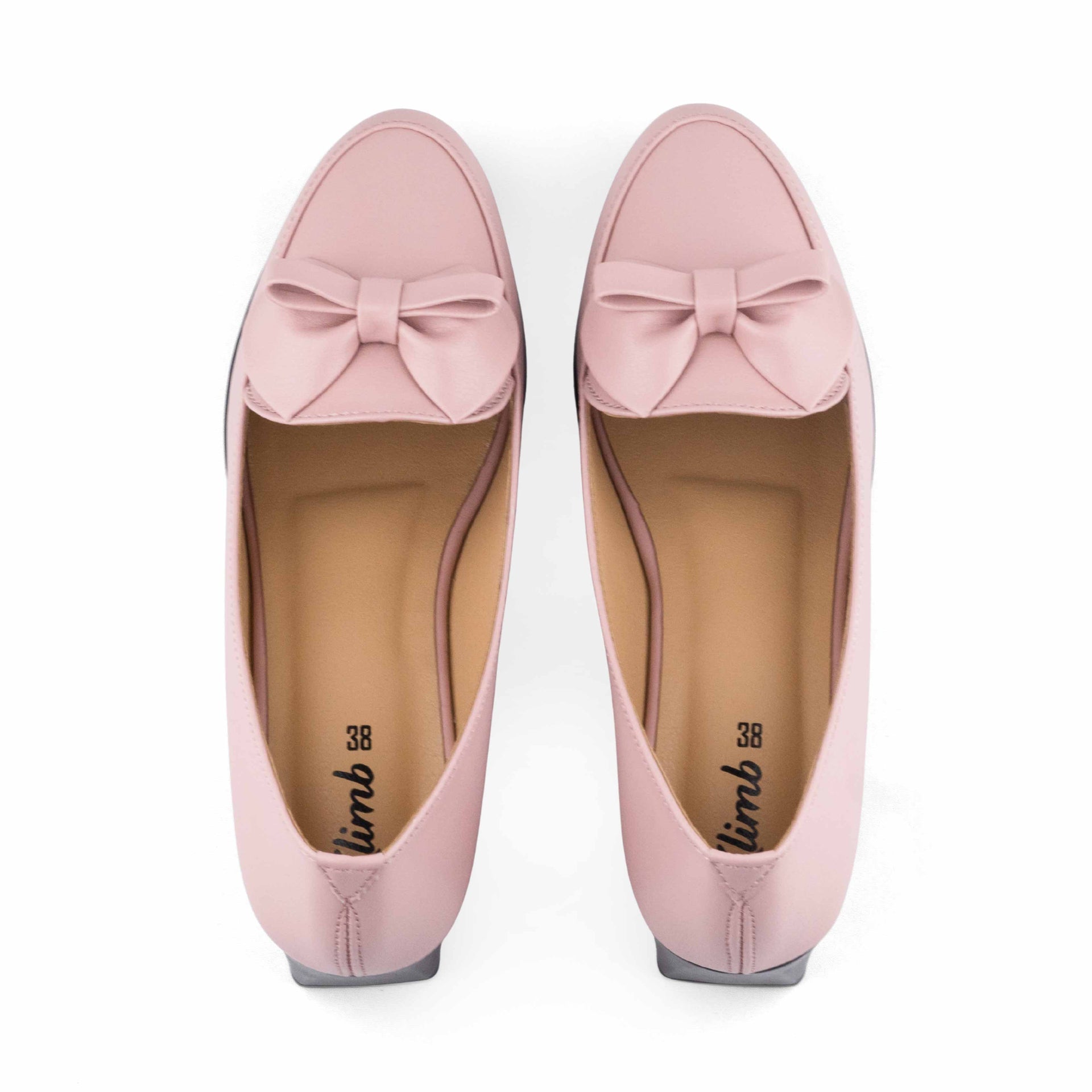Hissers Pumpy Mid Heel- pink