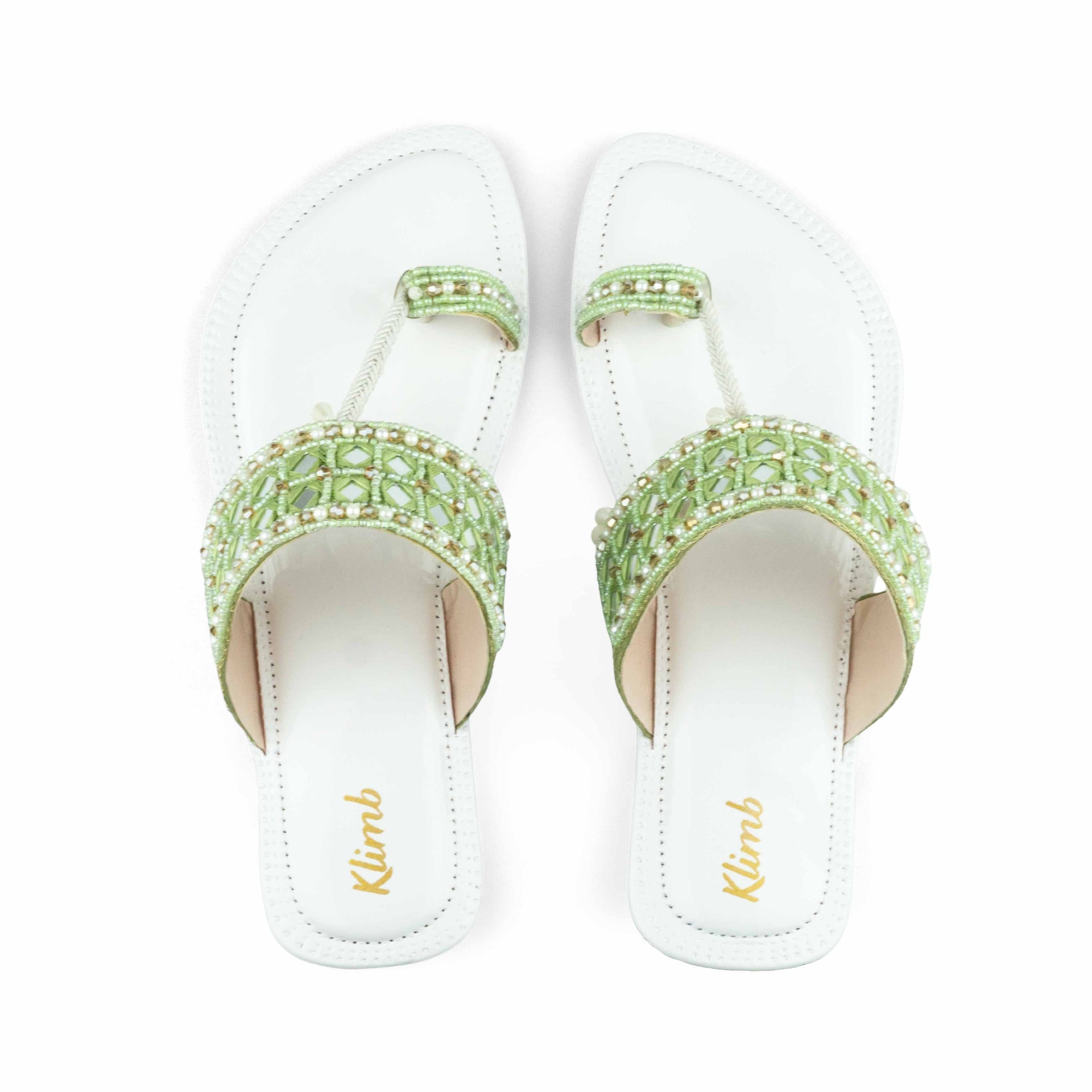 Nora Ladies Flat Sandal - Olive