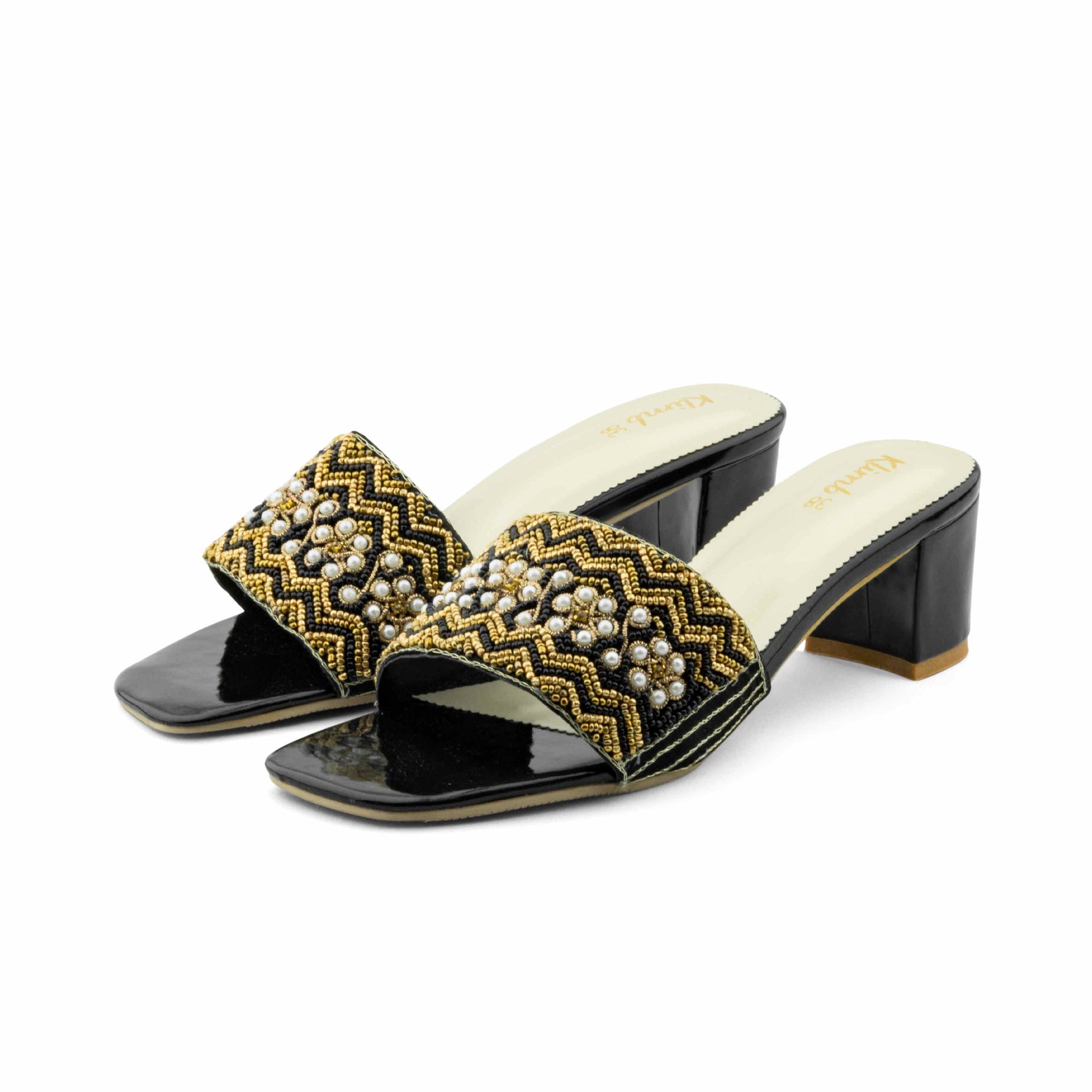 Spool Ladies Mid Heel - Black