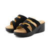Quest Ladies Mid Heel-Black