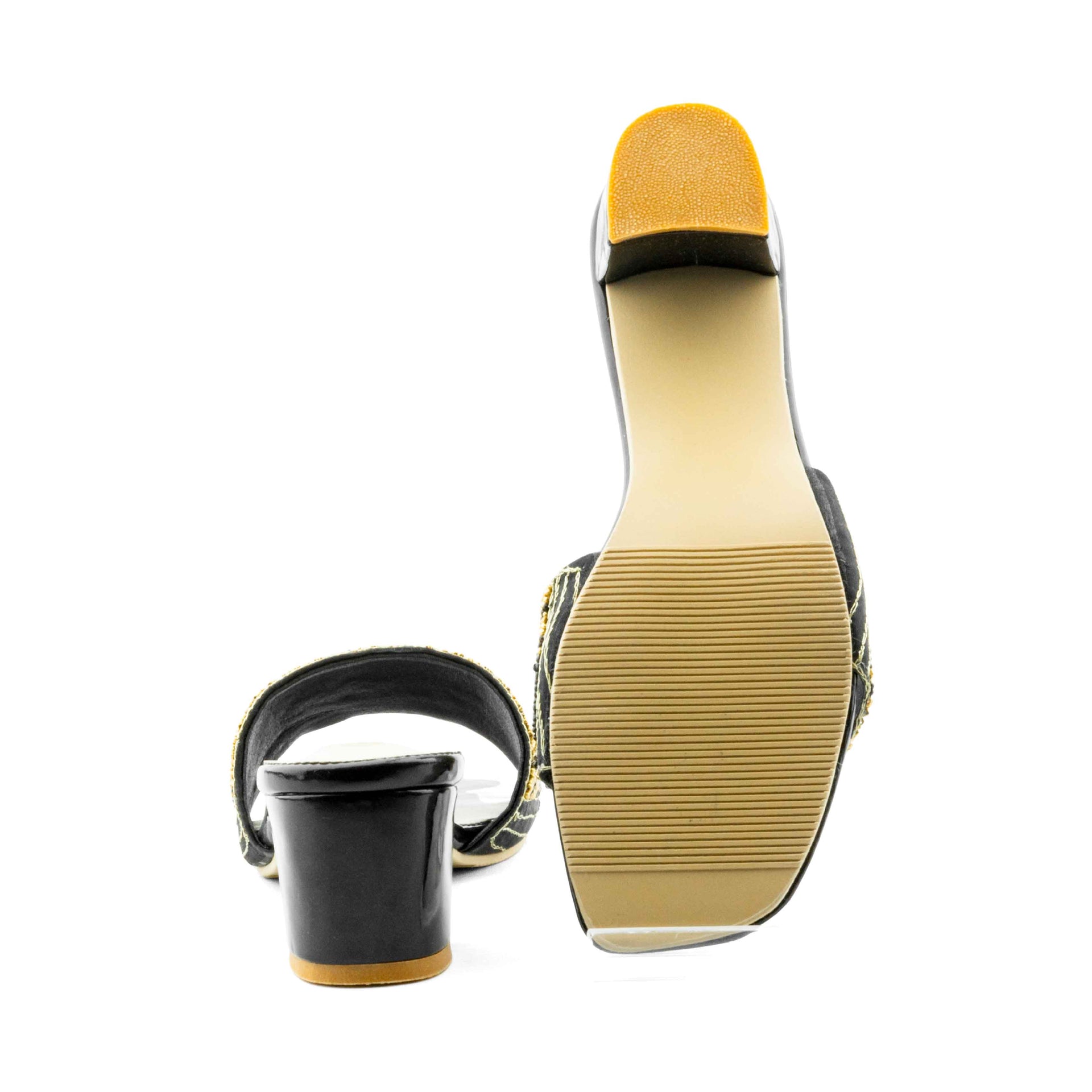 Spool Ladies Mid Heel - Black