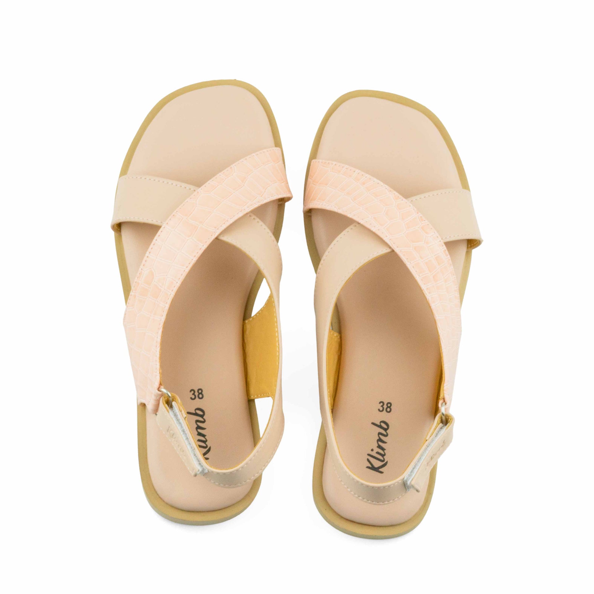 Viva Ladies Flat Sandal - Beige