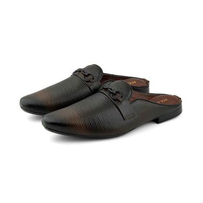 Harlow Men's Gents Half  Shoe - Chocolate