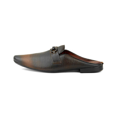 Harlow Men's Gents Half  Shoe - Chocolate