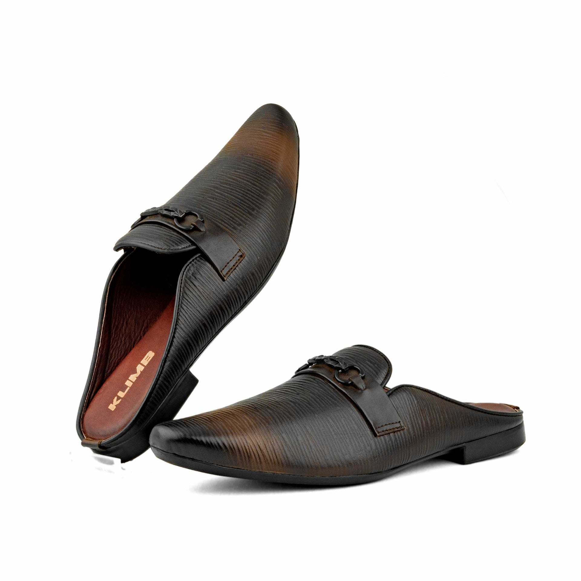 Harlow Men's Gents Half  Shoe - Chocolate
