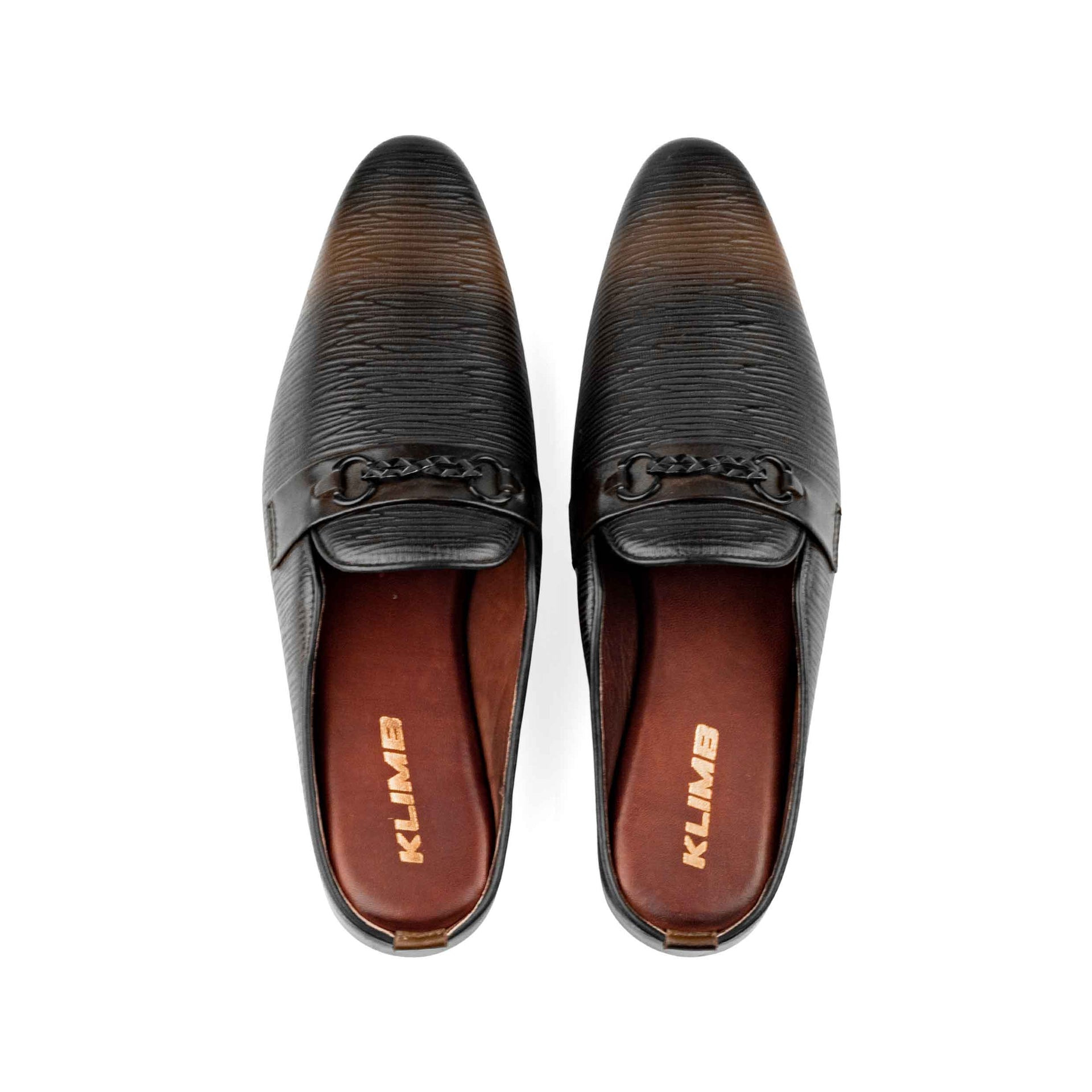 Harlow Men's Gents Half  Shoe - Chocolate