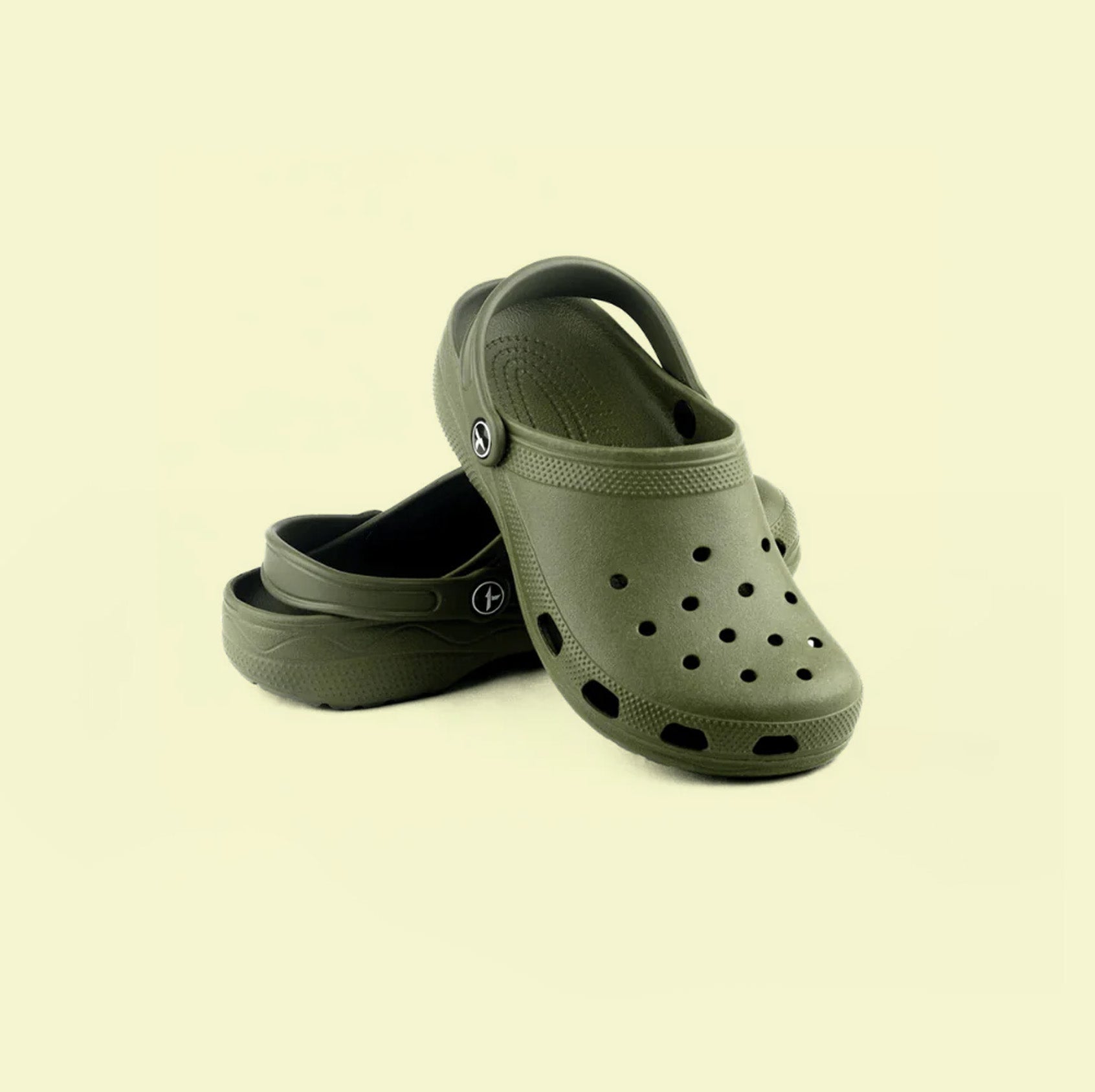 Klimb Klogs - Army Green