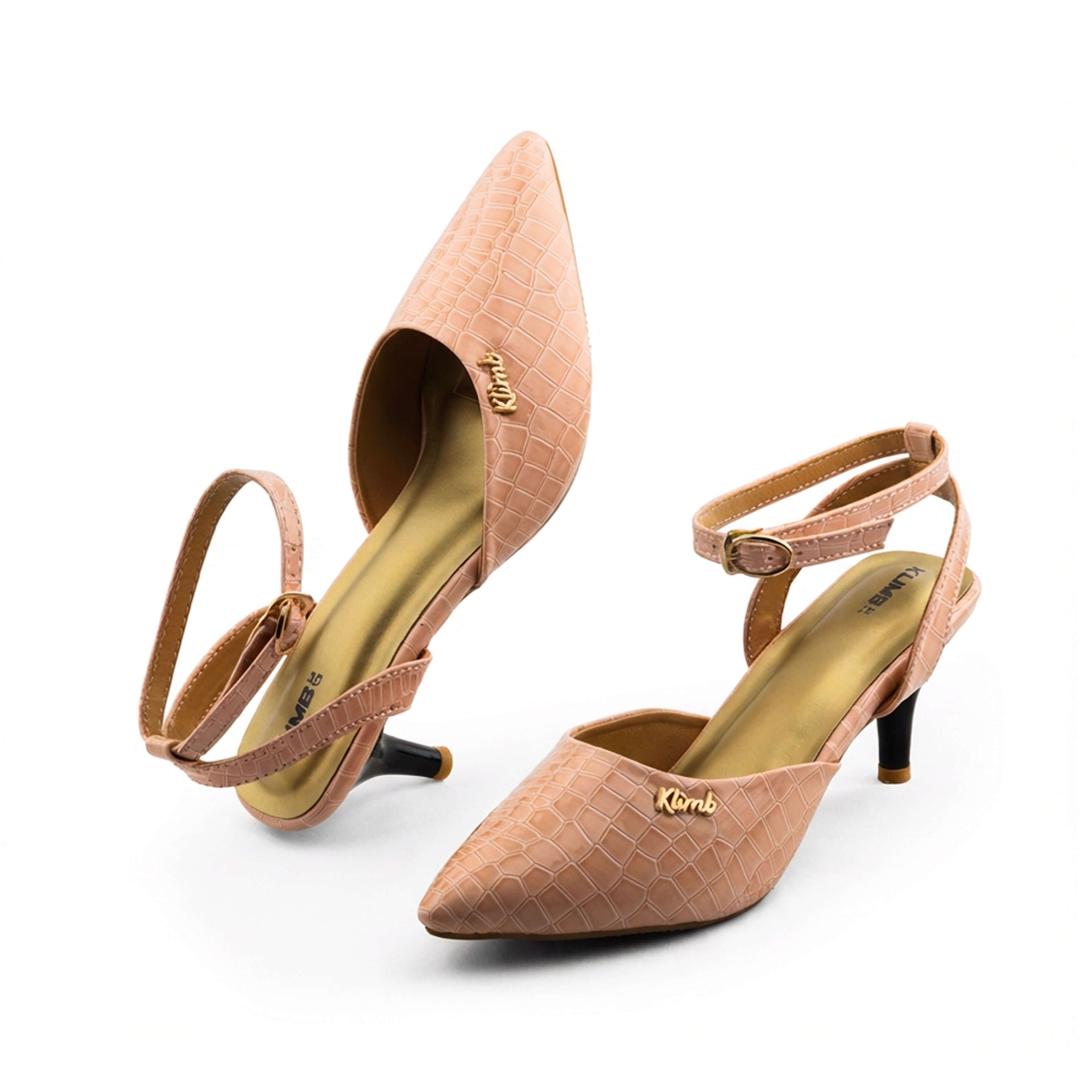 Leduna Ladies Stylish Heel - Simple Pink