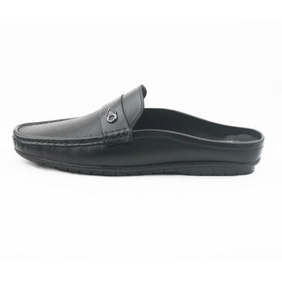 Men's Stylish Half-Shoe Cato- Black
